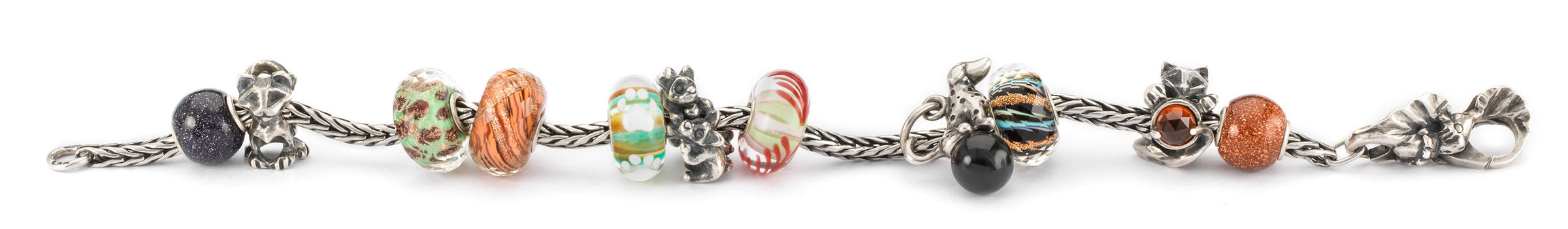 Love-of-paws-straight-bracelet-01 - Trollbeads Ékszerek Magyarország