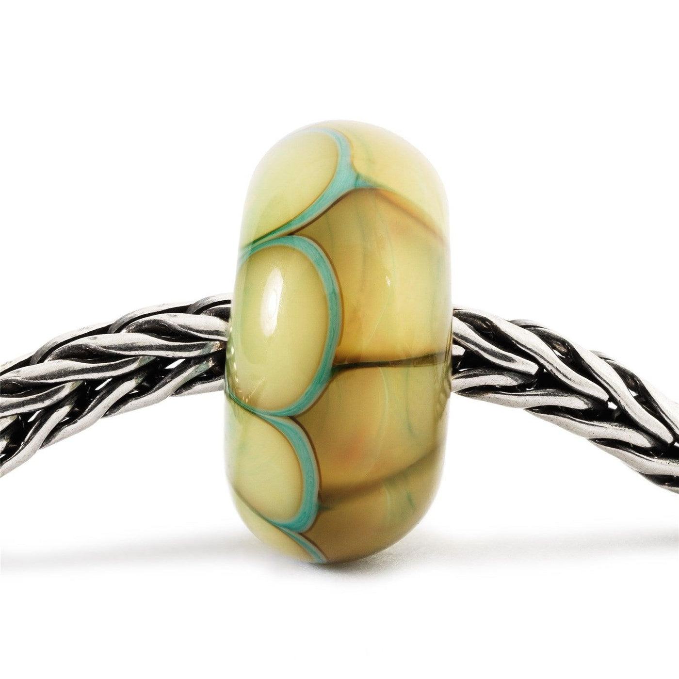 Aqua Edge Tök Bead - Trollbeads Ékszerek Magyarország